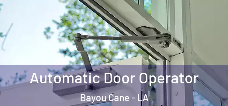  Automatic Door Operator Bayou Cane - LA