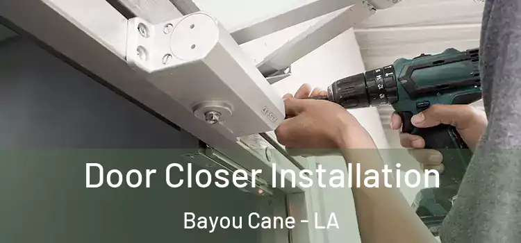Door Closer Installation Bayou Cane - LA