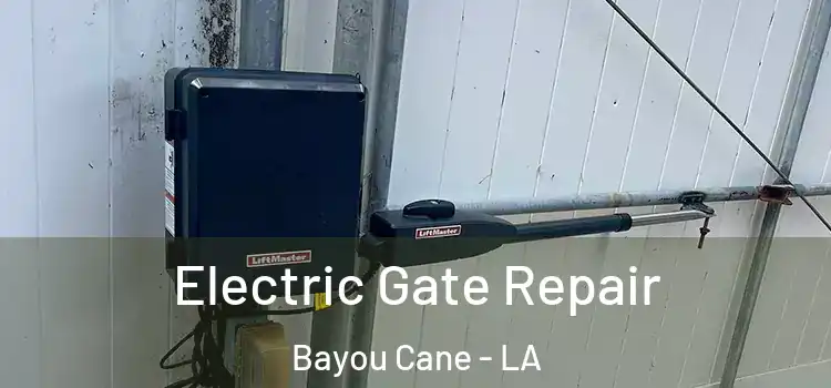 Electric Gate Repair Bayou Cane - LA